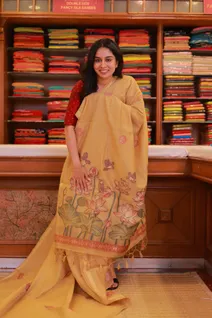 sandal-fancy-cotton-saree-with-pichwai-print-on-pallu-sw000001557-b