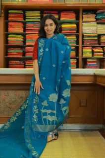 rama-blue-fancy-cotton-saree-with-zari-floral-design-sw000001559-b