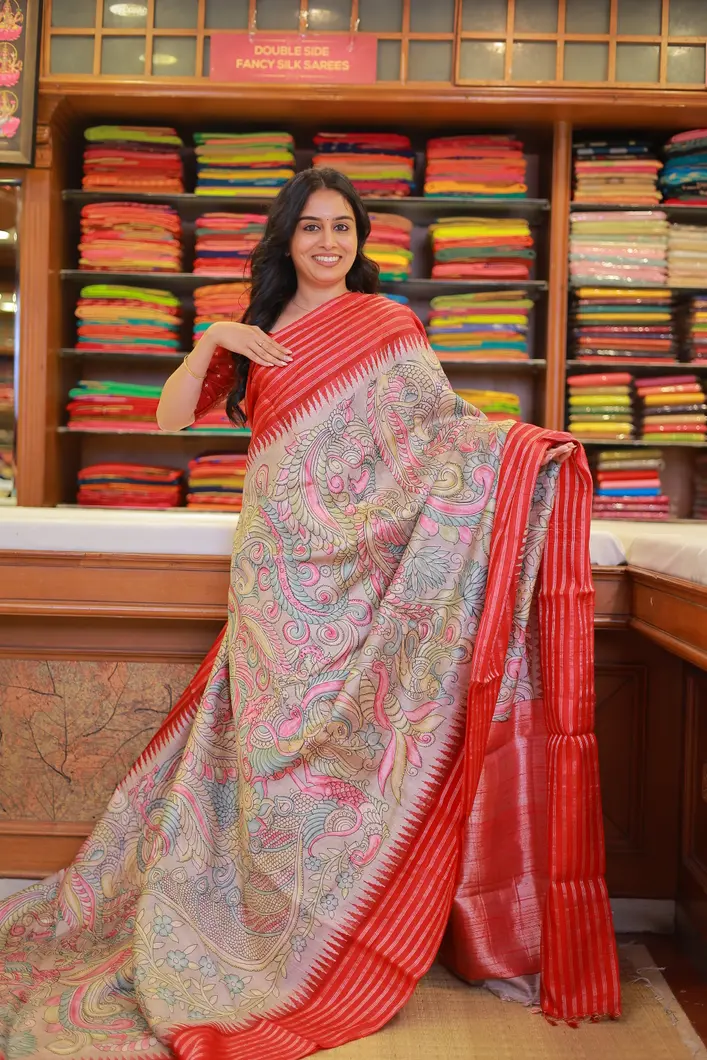 beige-pure-tussar-saree-with-red-kalamkari-print-sw000001561-a