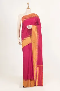 red-and-mustard-silk-mix-saree-with-temple-border-sw000001571-a