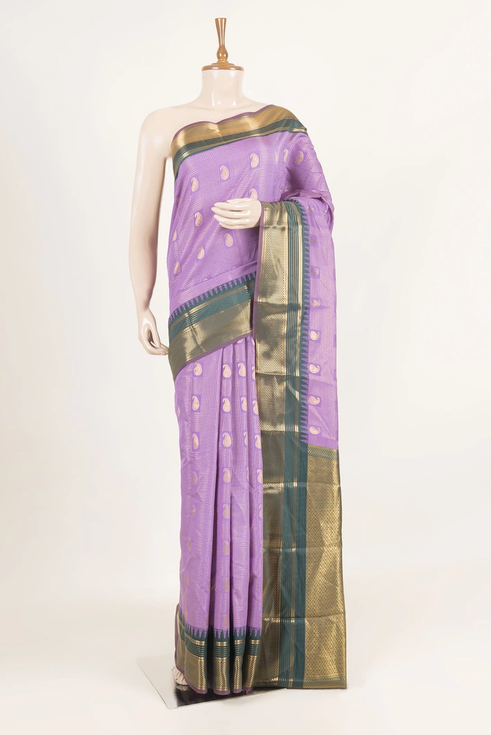 lavender-semi-silk-saree-with-bottle-green-border-sw000001587-a