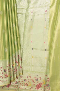 lime-green-tissue-saree-with-floral-border-sw000001594-b