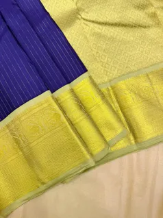 pure-kanchi-silk-saree-royal-blue-with-zari-lines-and-pista-green-border-sw000001605-b