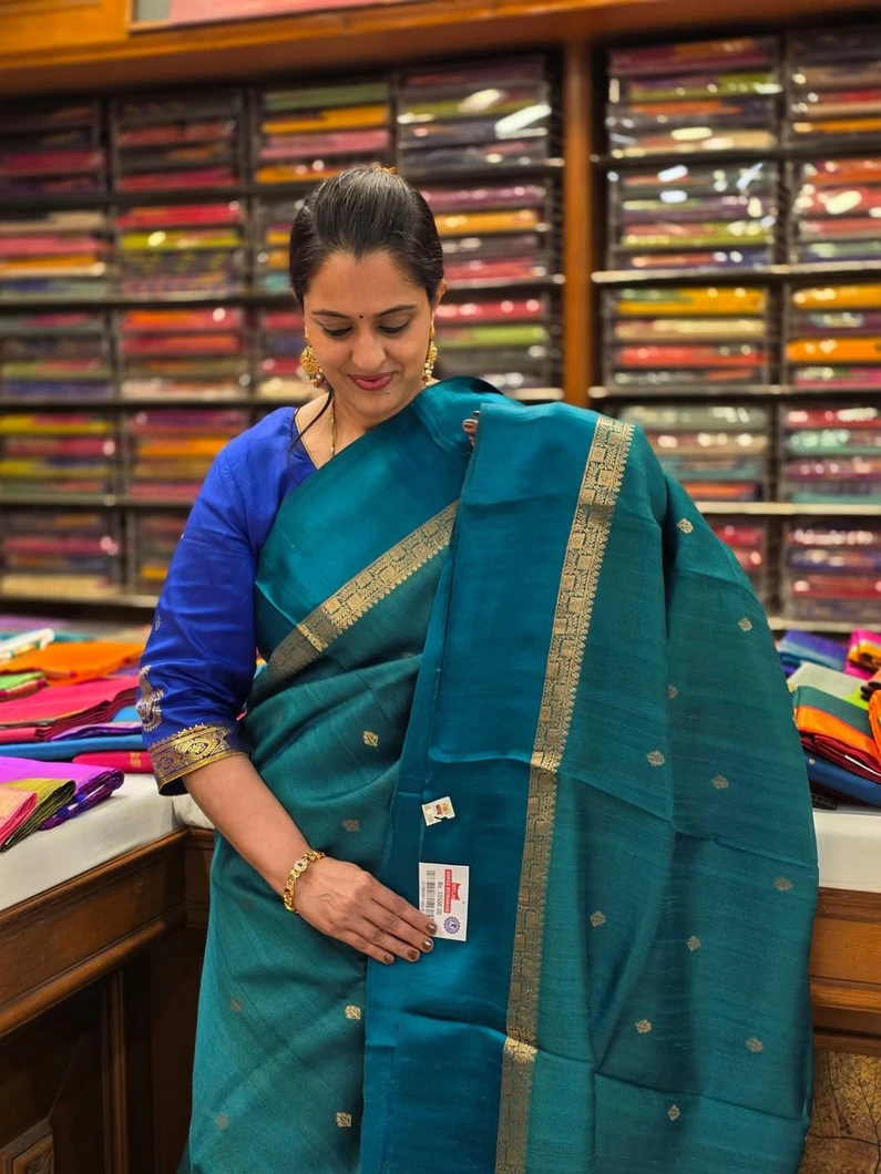 pure-tussar-silk-saree-teal-sw000001616-a