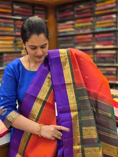 pure-kanchi-silk-saree-orange-with-purple-contrast-sw000001617-a