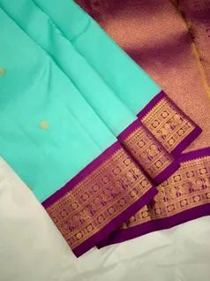 pure-kanchi-silk-saree-blue-with-purple-rudraksh-motif-border-sw000001621-b