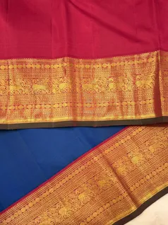 pure-kanchi-silk-saree-peacock-blue-with-red-border-sw000001623-c