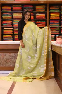 semi-kota-cotton-saree-lime-green-with-yellow-border-sw000001625-b