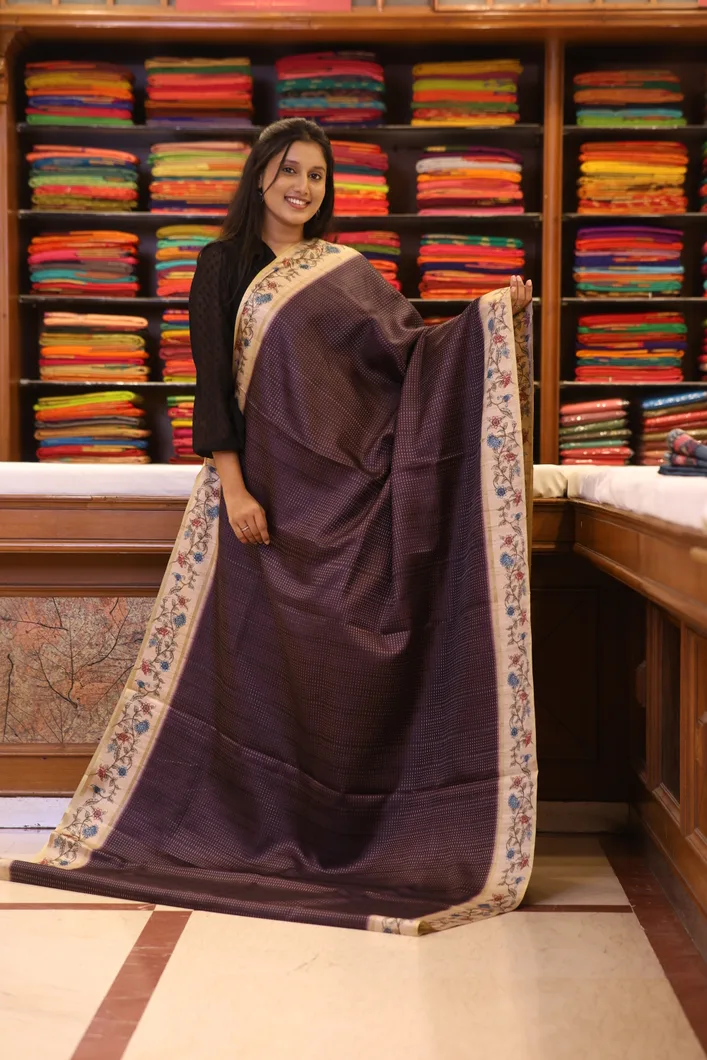 semi-tussar-coffee-brown-saree-with-floral-prints-sw000001642-a