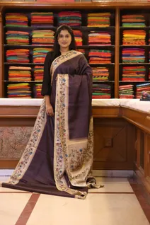 semi-tussar-coffee-brown-saree-with-floral-prints-sw000001642-b