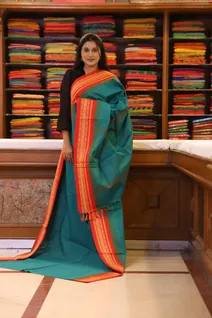 chettinad-cotton-green-saree-with-red-temple-border-sw000001662-b