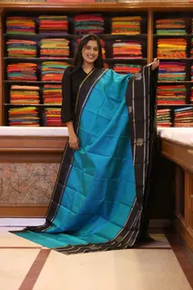 lightweight-silk-saree-blue-with-black-checks-rettai-pettu-border-sw000001679-a