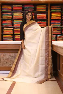 lightweight-silk-saree-half-white-with-chocolate-brown-contrast-sw000001683-a