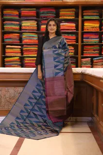lightweight-silk-saree-teal-with-purple-zigzag-pattern-sw000001684-b
