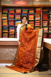 lightweight-silk-saree-in-burnt-orange-with-gold-buttas-sw000001791-a