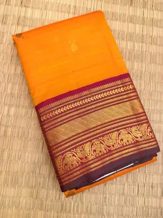 pure-kanchi-silk-saree-in-mambala-yellow-with-maroon-varisai-pettu-border-sw000001820-a