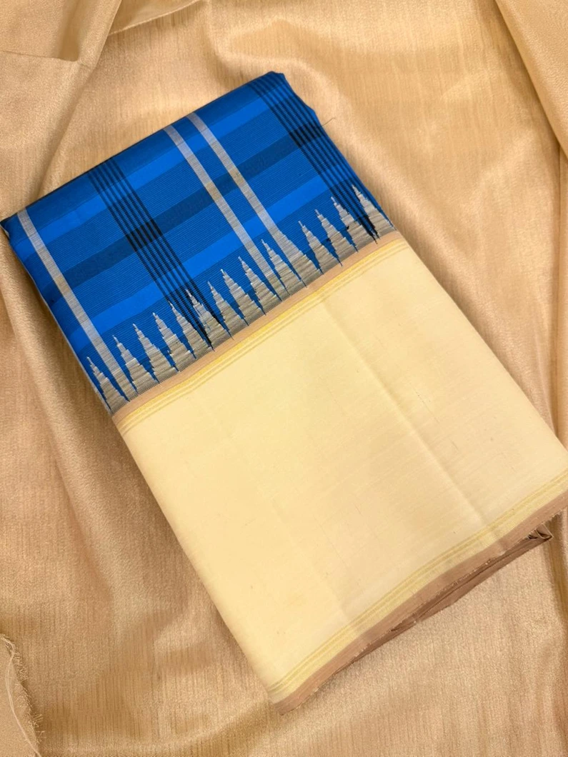 pure-kanchi-silk-saree-in-peacock-blue-with-cream-border-checks-sw000001827-a
