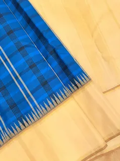 pure-kanchi-silk-saree-in-peacock-blue-with-cream-border-checks-sw000001827-b
