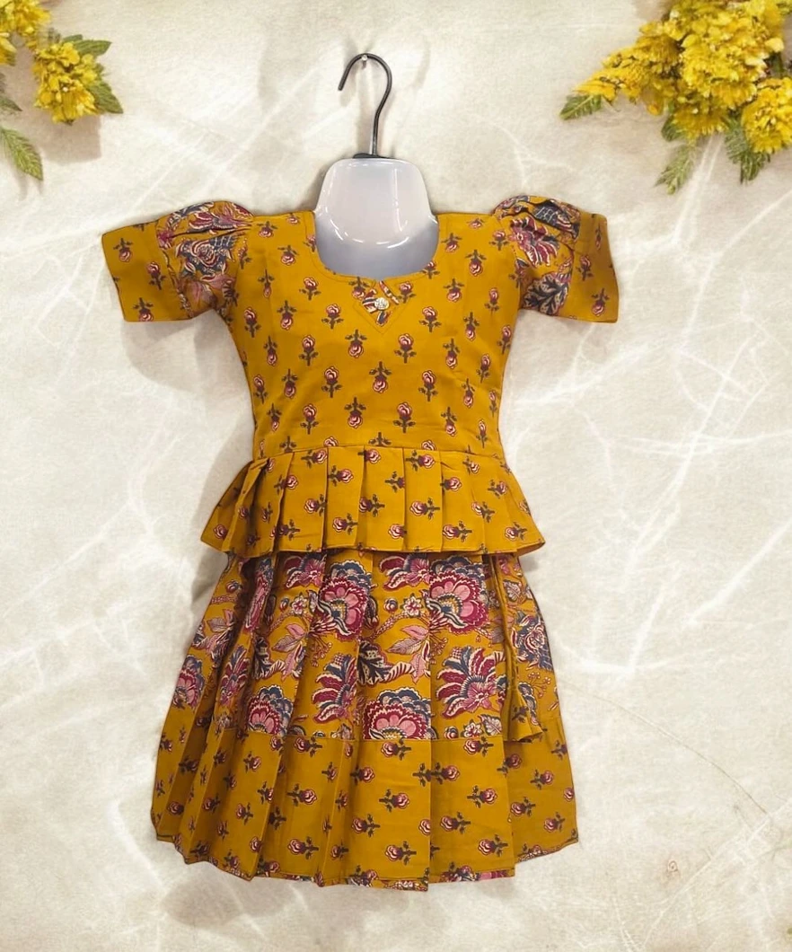 mustard--floral-cotton-paavadai-sattai-skp00000659-a
