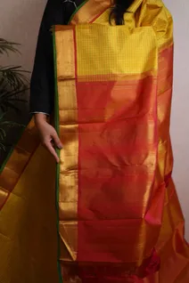 radiant-pure-zari-silk-saree-with-yellow-checks-sw00000165-c