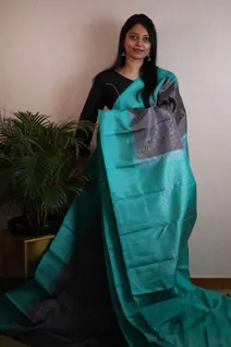 lightweight-silk-saree-in-grey-with-turquoise-blue-sw00000177-b