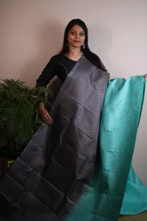 sophisticated-lightweight-silk-saree-in-grey-and-turquoise-blue-sw00000180-a