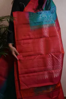 stunning-lightweight-silk-saree-in-peacock-green-and-red-sw00000181-c