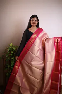 semi-silk-sarees-in-pastel-peach-with-dark-pink-sw00000102-a