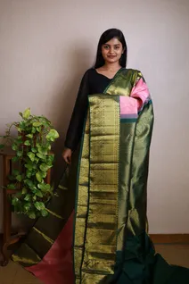 light-pink-with-forest-green-traditional-silk-saree-sw0000033-b