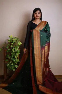 dark-green-with-maroon-pure-kanchi-silk-saree-sw0000046-b