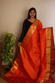 orange-self-zari-checks-pure-kanchi-silk-saree-sw0000049-a