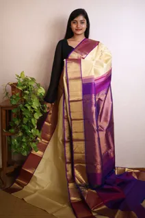 cream-with-purple-pure-kanchi-silk-saree-sw0000050-b