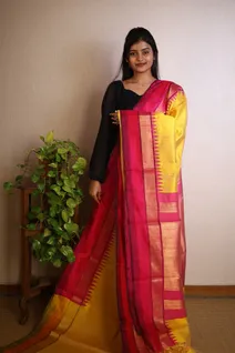 yellow-with-pink-pure-tussar-silk-saree-sw0000062-b