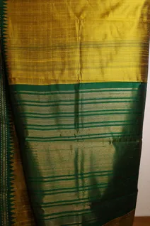 golden-yellow-with-dark-green-pure-tussar-silk-saree-sw0000066-c