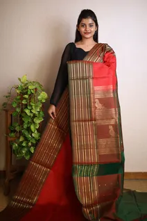 chilli-red-with-green-lightweight-silk-saree-sw0000084-b