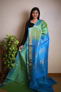 silk-cotton-saree-in-parrot-green-with-blue-sw0000090-b