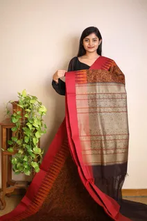 cotton-saree-in-brown-with-mroon-sw0000092-b