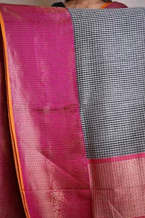 silk-cotton-sarees-in-black-checked-with-pink-orange-sw0000096-c