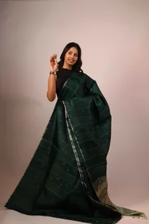 lightweight-silk-saree-in-bottle-green-and-light-green-sw00000198-b