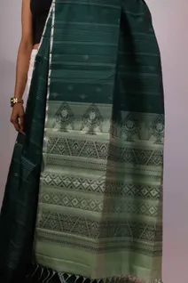 lightweight-silk-saree-in-bottle-green-and-light-green-sw00000198-c