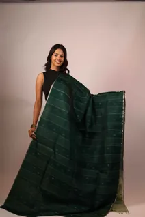 lightweight-silk-saree-in-bottle-green-and-light-green-sw00000198-a