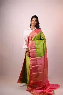 pure-tissue-silk-saree-in-parrot-green-with-pink-accents-sw00000200-b