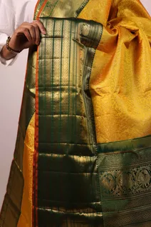 pure-tissue-silk-saree-in-yellow-with-bottle-green-accents-sw00000201-c