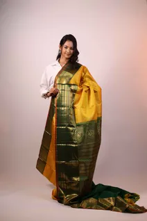 pure-tissue-silk-saree-in-yellow-with-bottle-green-accents-sw00000201-a