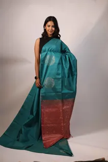 lightweight-silk-saree-in-aqua-green-and-beige-sw00000230-b