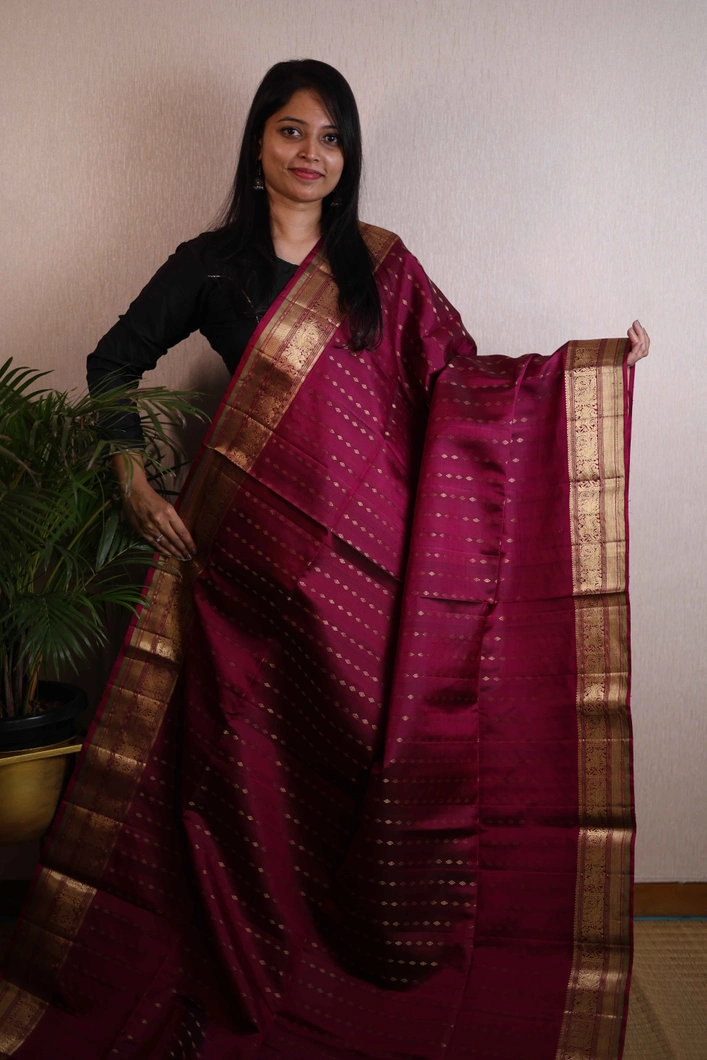 lightweight-silk-saree-in-magenta-and-dark-green-sw00000190-a