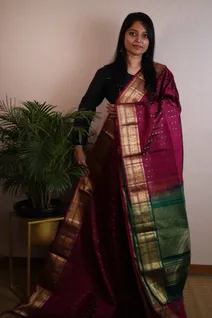 lightweight-silk-saree-in-magenta-and-dark-green-sw00000190-b