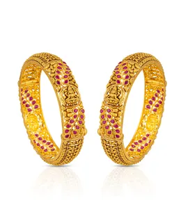 antique-bangles-with-intricate-carvings-ruby-stones-and-goddess-lakshmi-motifs-abang0005-a