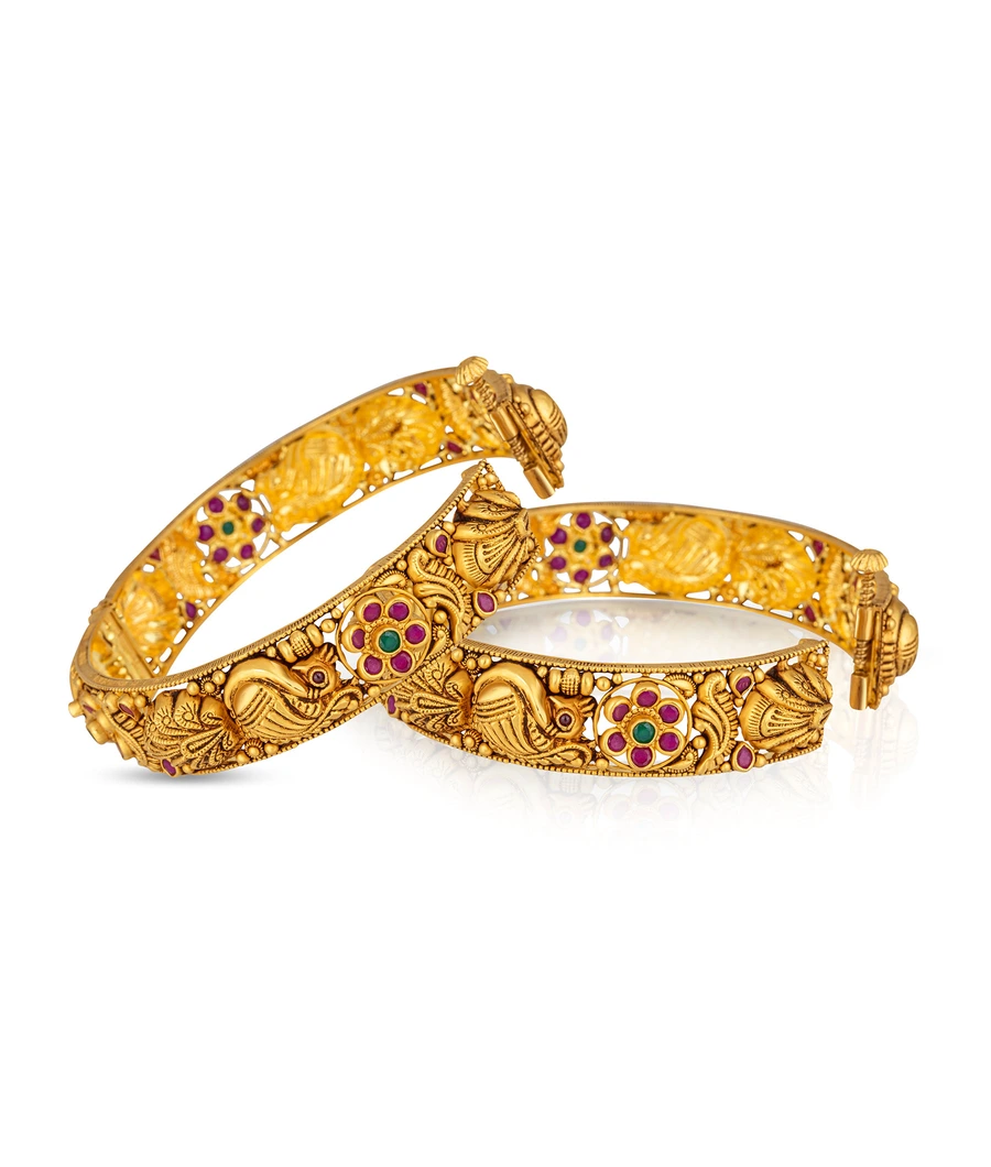 antique-bangles-with-intricate-carvings-gemstones-and-peacock-motifs-abang0006-a