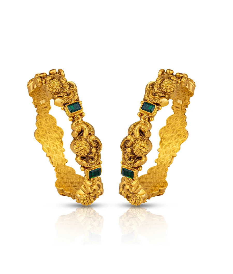 antique-bangles-with-intricate-carvings-peacock-motifs-and-emerald-stones-abang0007-a